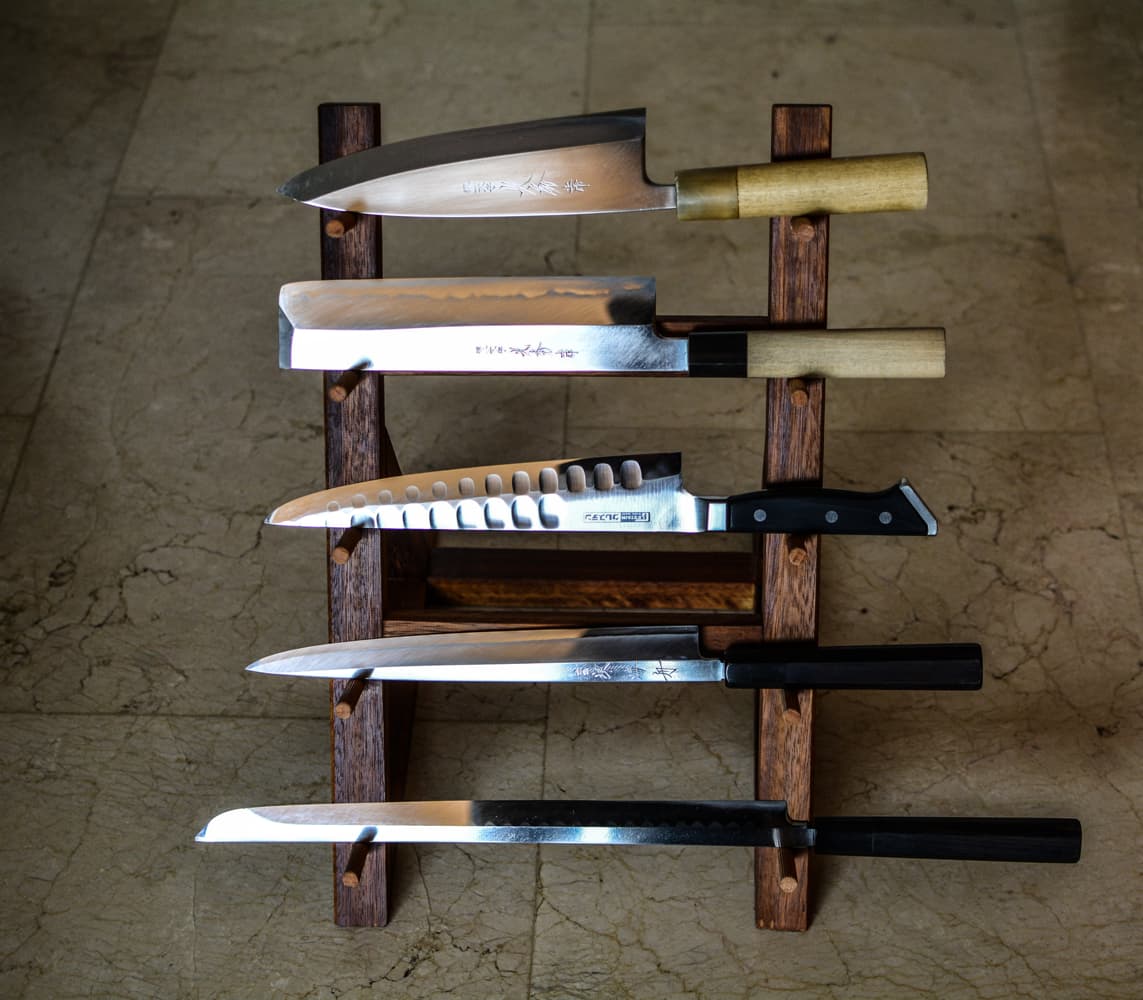japanese knives collection