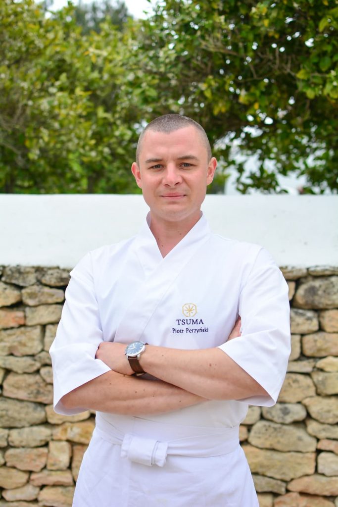 founder of Tsuma Ibiza chef Piotr